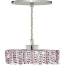 C121-1281D-R-E-TO/RC By Elegant Lighting Mini Collection 1 Lights Pendant Chrome Finish