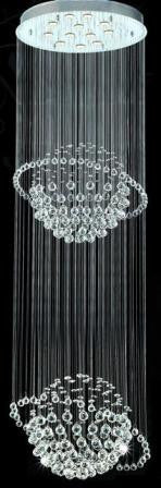 C121-2004G28C By Regency Lighting-Galaxy Collection Chrome Finish 12 Lights Chandelier