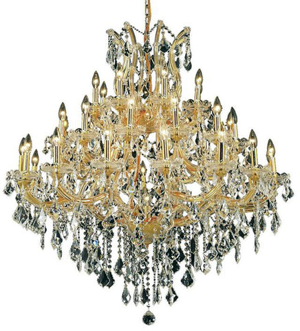 ZC121-2800G44G/EC By Regency Lighting - Maria Theresa Collection Gold Finish 37 Lights Foyer/Hallway