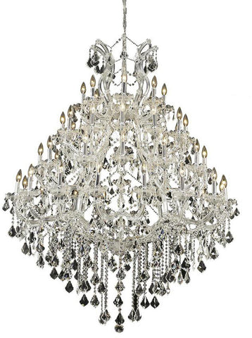 ZC121-2800G46C/EC By Regency Lighting - Maria Theresa Collection Chrome Finish 49 Lights Foyer/Hallway