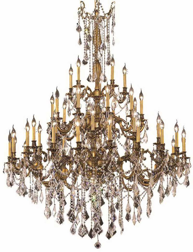 ZC121-9245G54FG/EC By Regency Lighting - Rosalia Collection French Gold Finish 45 Lights Foyer/Hallway