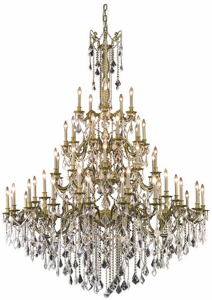 C121-9255G64AB/EC By Elegant Lighting - Rosalia Collection Antique Bronze Finish 55 Lights Foyer/Hallway