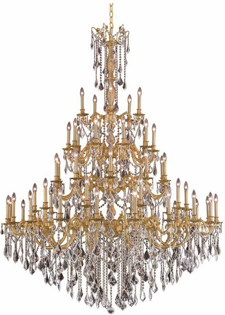 C121-9255G64FG/EC By Elegant Lighting - Rosalia Collection French Gold Finish 55 Lights Foyer/Hallway