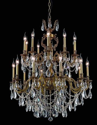 C121-9520G36FG By Regency Lighting-Marseille Collection French Gold Finish 20 Lights Chandelier