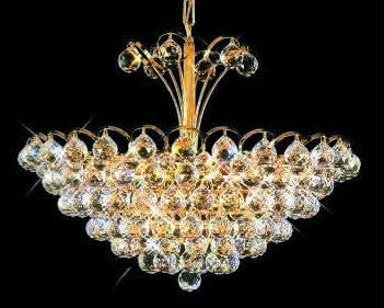 C121-GOLD/2001/2220 Godiva CollectionEmpire Style CHANDELIER Chandeliers, Crystal Chandelier, Crystal Chandeliers, Lighting