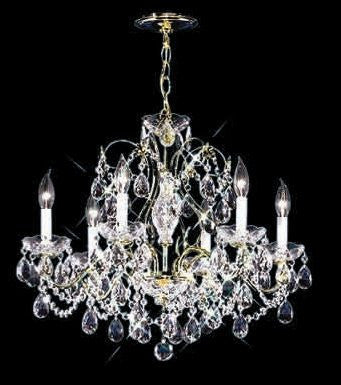 ZC121-V2015D24C By REGENCY - St. Francis Collection Polished Chrome Finish Chandelier