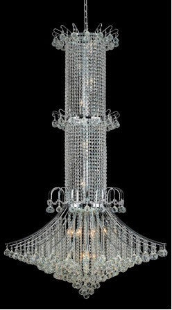 ZC121-V8008G44C By REGENCY - Toureg Collection Polished Chrome Finish Chandelier