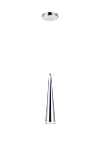 ZC121-5201D3C - Regency Lighting: Fantasia 1 light Chrome LED Pendant