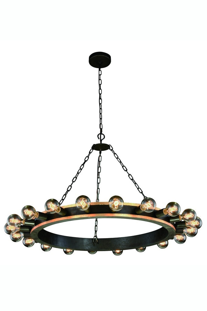 ZC121-1500G40VBGI - Urban Classic: Winston 20 light Golden Iron & Vintage Bronze
 Pendant