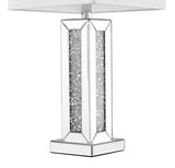 ZC121-ML9311 - Regency Decor: Sparkle Collection 1-Light Silver Finish Table Lamp