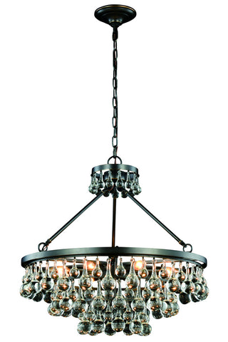 ZC121-1509D26BZ - Urban Classic: Bettina 8 light Bronze Pendant Clear Royal Cut Crystal