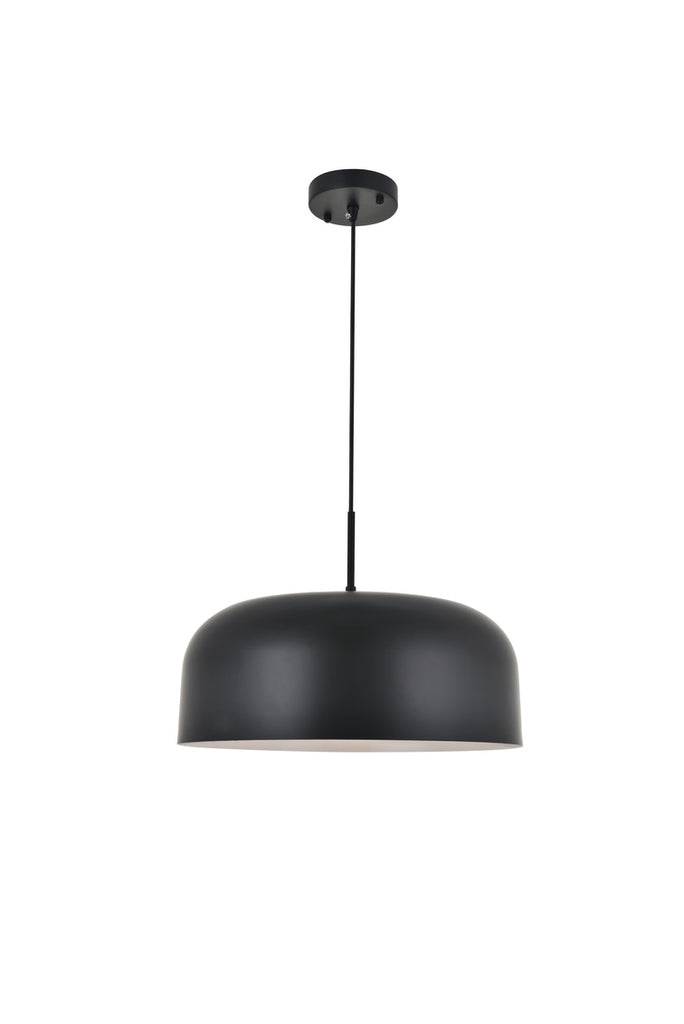 ZC121-LD4074D16BK - Living District: Etude 1 light Black Pendant